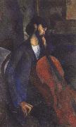 Amedeo Modigliani The Cellist (mk39) oil painting
